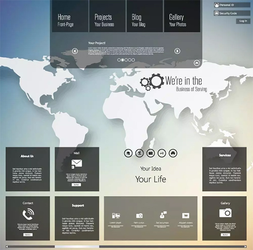 網(wǎng)頁(yè)設(shè)計(jì)中視覺層次的幾個(gè)核心原則!