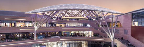 太原萬象城燈光設計:融入自然,點亮建筑的夜間形象