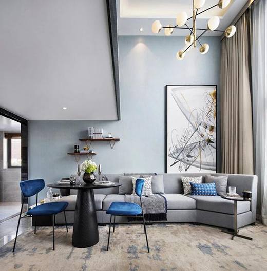 創時空設計丨合肥國貿天成平層樣板房:雅澹雋秀,現代藝韻