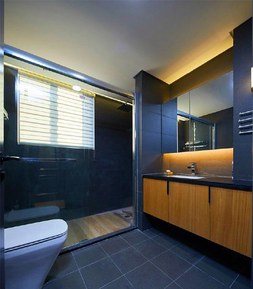 現代簡約三居室裝修，簡約溫馨的住宅空間設計