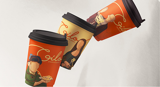 Gilo比薩餐廳品牌視覺設計